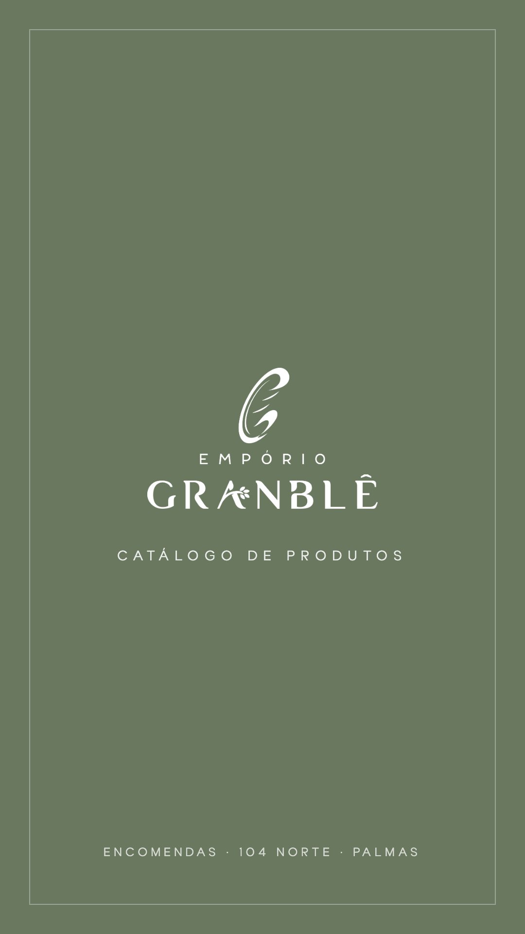 Catálogo de produtos Empório Granblê